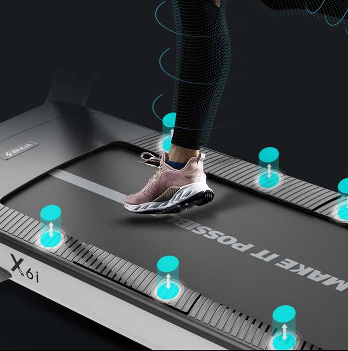 广西米兰tiyu-华为DFH生态跑步机X6I