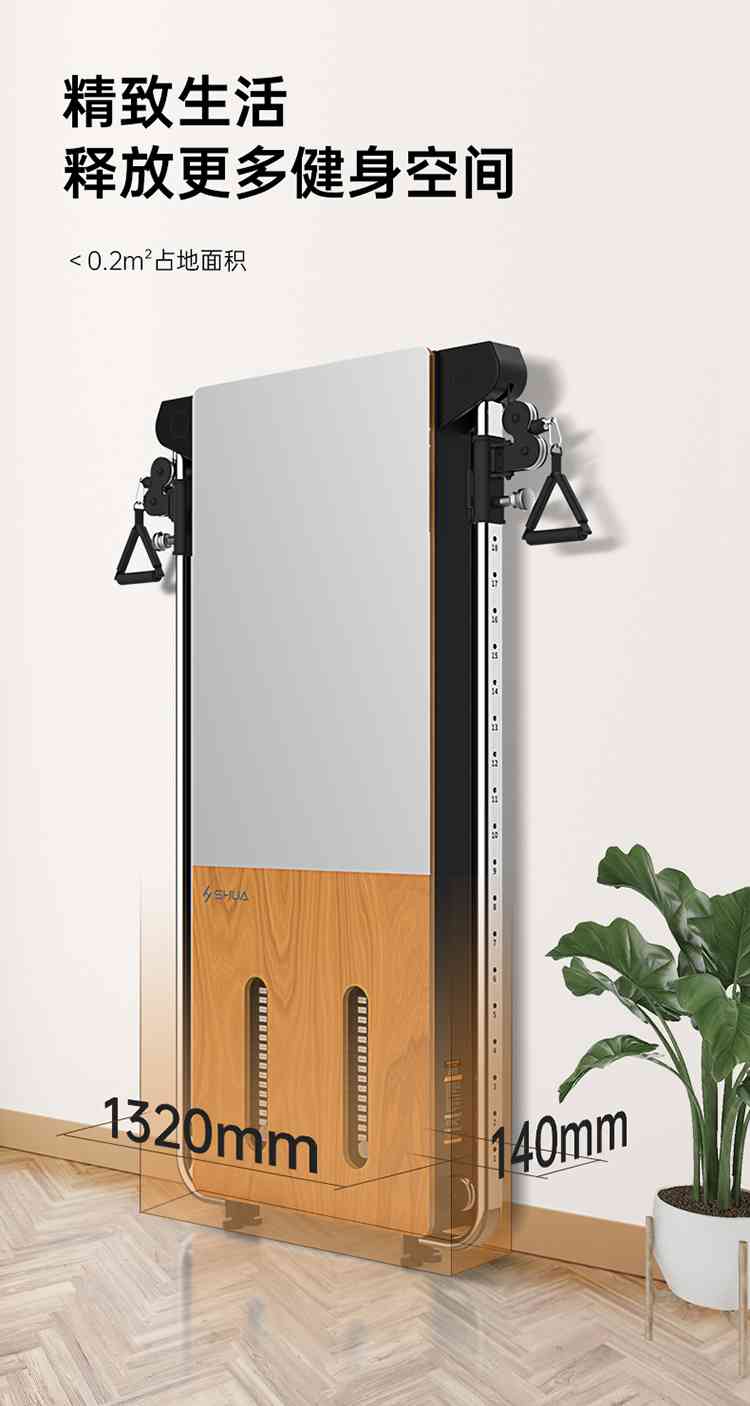 SH-G699 壁挂式拉绳训练器-广西米兰tiyu健身器材有限公司